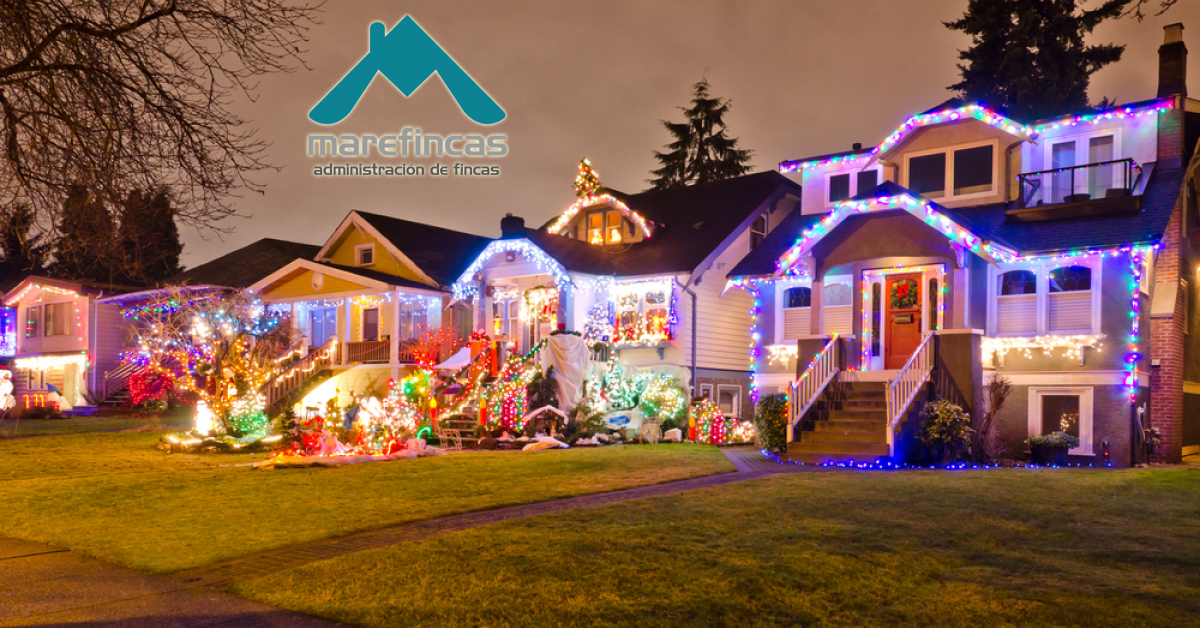 navidad en comunidad de vecinos